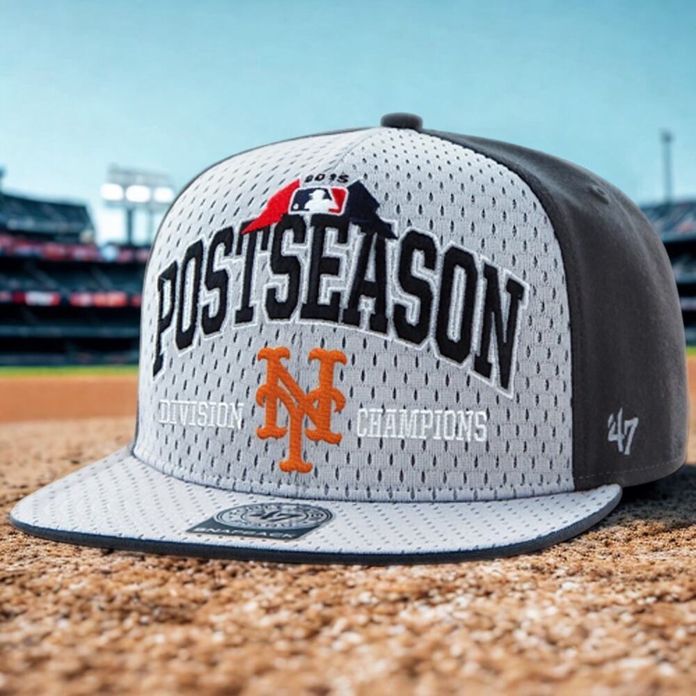 New York Mets 2015 NL East Division Champions Hat 47 Brand Snapback Postseason
